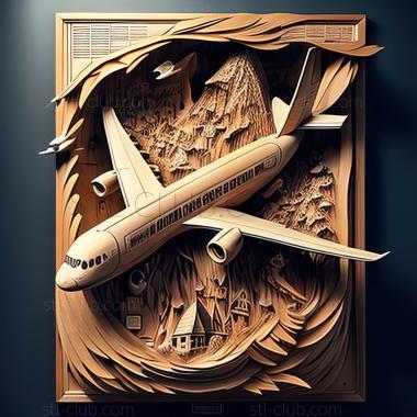 3D модель Игра st Flight Sim World (STL)